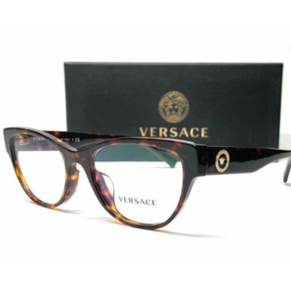 Versace Women's Havana Eyeglasses!